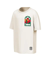 Outerstuff Men's Cream Mexico National Team Fifa World Cup 2026 Post Card Oversized T-Shirt