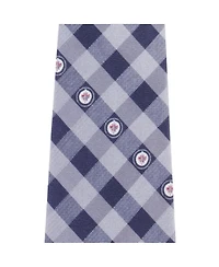 Eagles Wings Men's Winnipeg Jets Woven Poly Check Tie