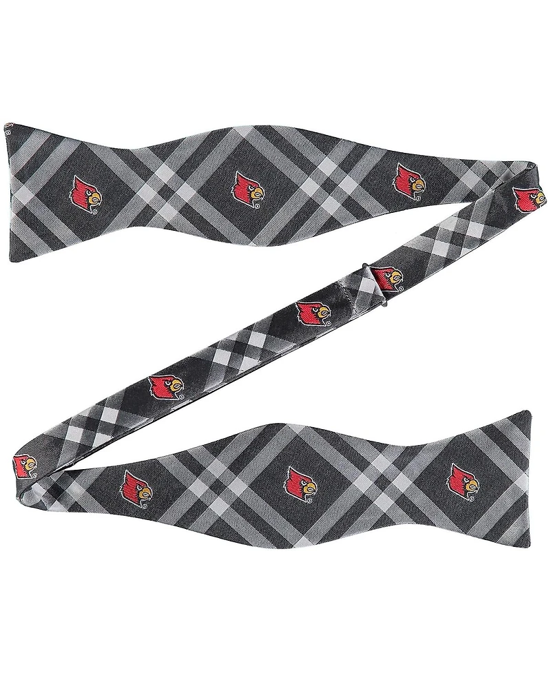 Eagles Wings Men's Black Louisville Cardinals Rhodes Self-Tie Bow Tie