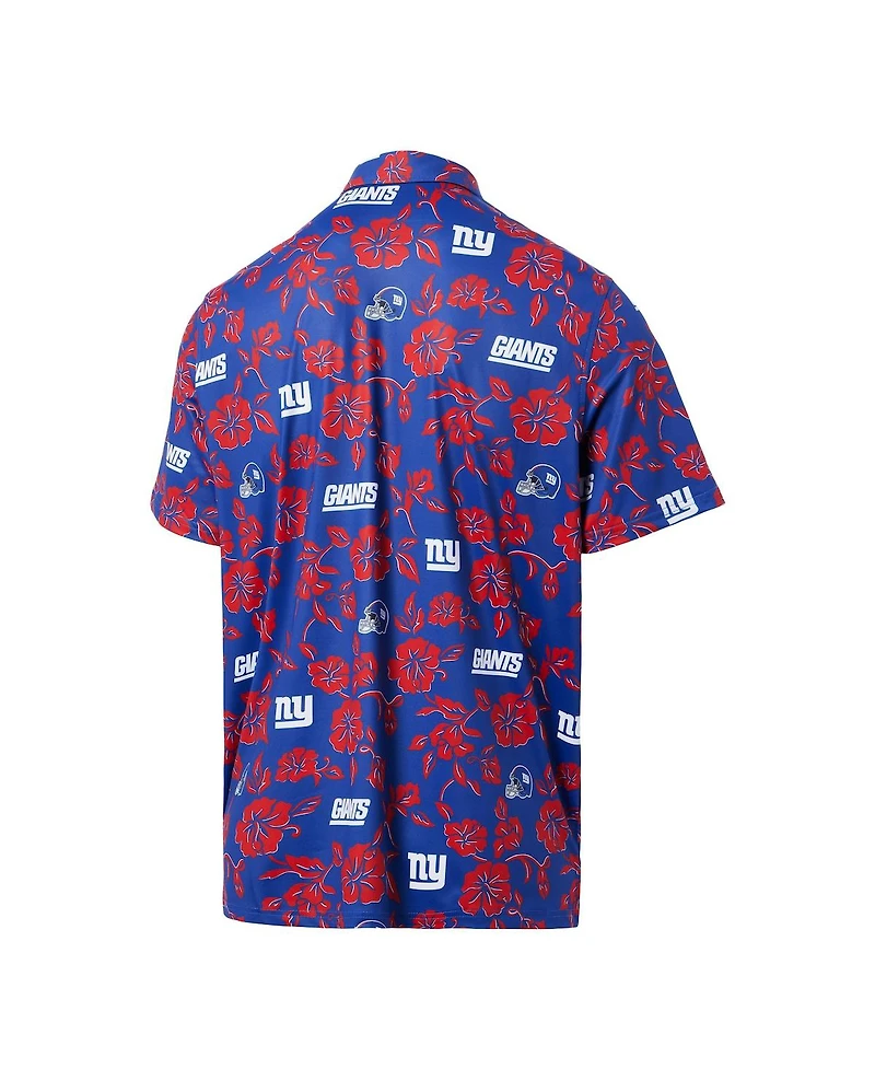 Reyn Spooner Men's Royal New York Giants Pua Performance Shirt