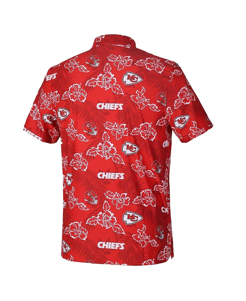 Reyn Spooner Men's Red Kansas City Chiefs Pua Performance Game Day Polo Shirt