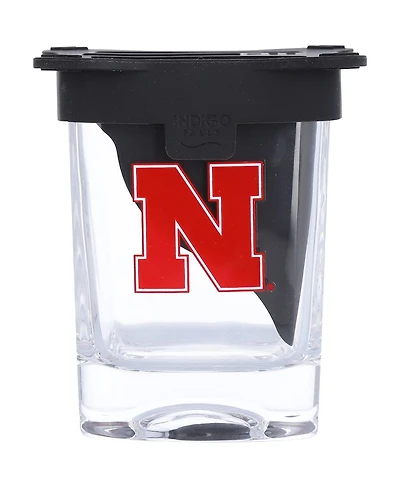 Indigo Falls Nebraska Huskers 10oz. Ice Wedge Glass