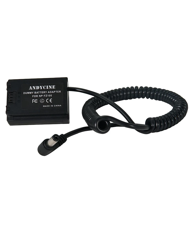 AndyCine Dc Power Cable to Np-FZ100 Dummy Battery Adapter for Sony Alpha A7III, A7RIII and A9