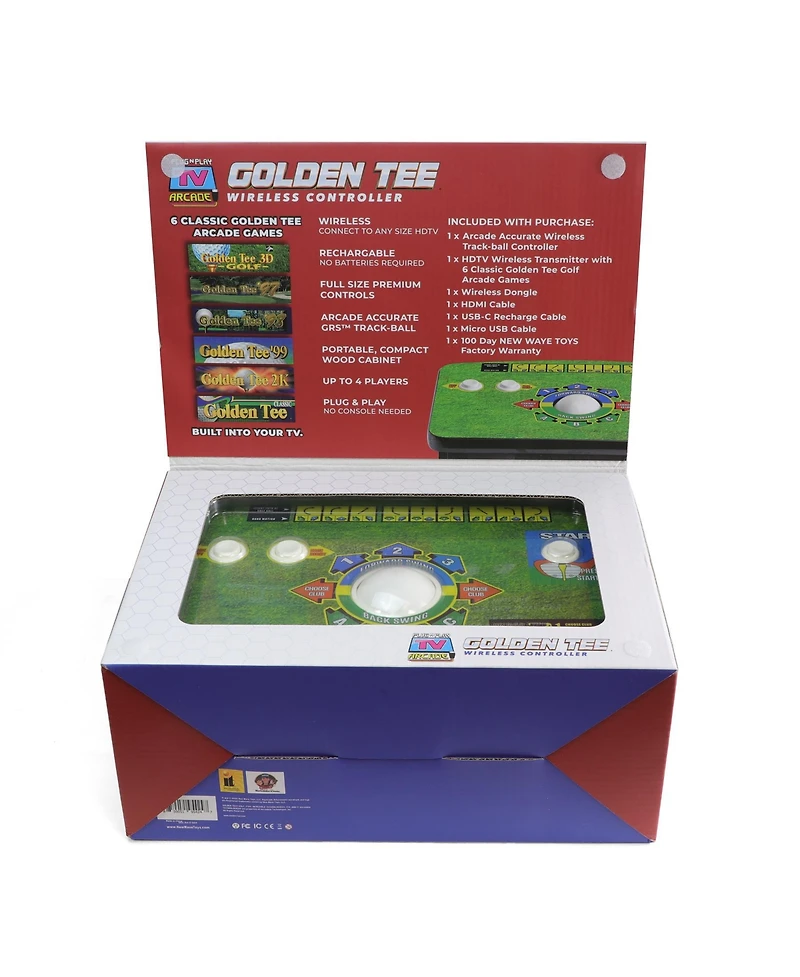 New Wave Toys Golden Tee Plug and Play