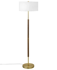 Hudson & Canal Simone 61" Metal 2-Light Floor Lamp