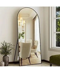 Koonmi 64"x21" Arched Full-Length Mirror