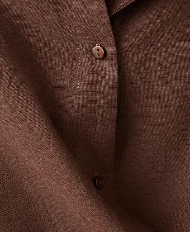 Mango Women's Bow Wrap Shirt