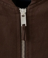 Mango Women's Linen Bomber Jacket