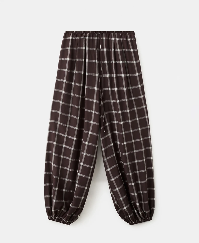 Mango Women's Mid-Rise Balloon Pants