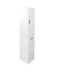 Streamdale Furniture Tall Freestanding Kitchen Pantry Cabinet with 3-Tier Pull-Out Storage Shelf