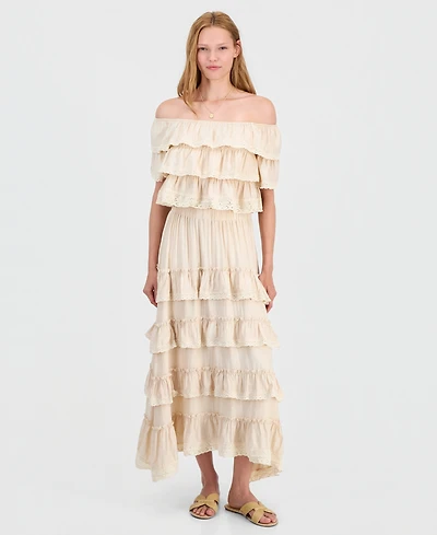 And Now This Women's Ruffled Tiered Skirt, Macy's Exclusive
