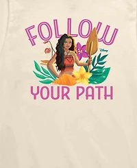 Moana Toddler Boys' 2T-5T Live Action Follow Your Path Short-Sleeve T-Shirt