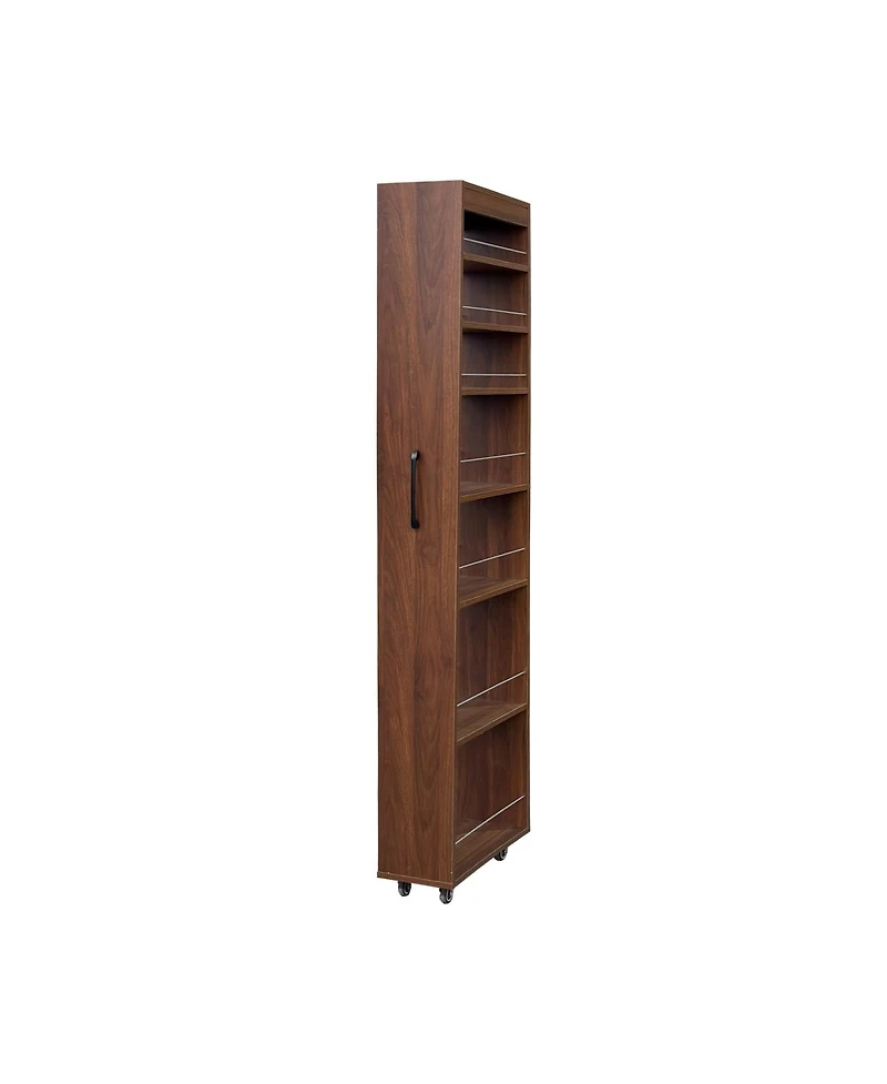 Streamdale Furniture 7-Tier Multi-Functional Pull-Out Storage Shelf for Narrow Spaces