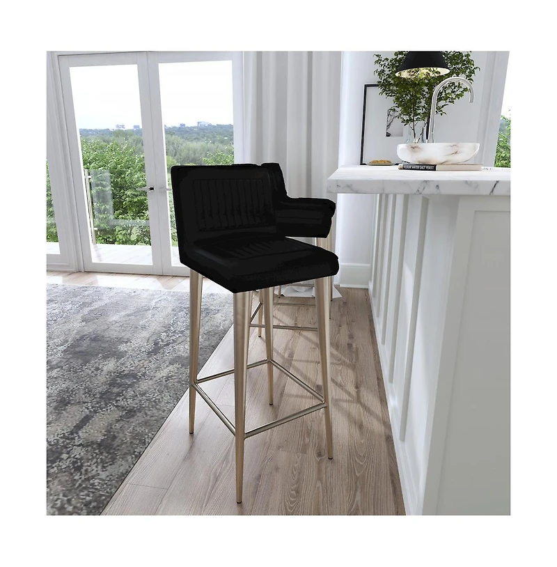 Butler Specialty Maxwell Leather 32.5" Bar Stool