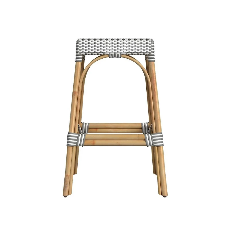Butler Specialty Robias Rectangular Rattan Counter Stool