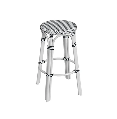 Butler Specialty Tobias Round Rattan 30" Bar Stool