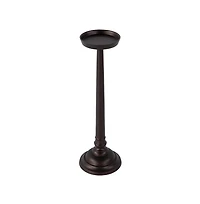Butler Specialty Tilly 7 in. W Round All Metal Pedestal Base End Table
