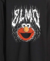 Airwaves Men's Sesame Street Metal Elmo Long-Sleeve Graphic T-Shirt