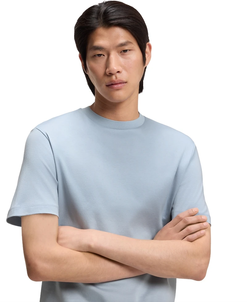 Boss by Hugo Men's Regular-Fit Mercerized-Cotton T-Shirt