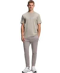 Boss by Hugo Men's Reflective Detail Regular-Fit Tracksuit Bottom Pants