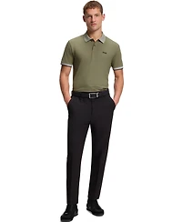 Boss by Hugo Men's Stretch Cotton Moisture Management Paddy Polo Shirt