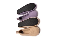 Muk Luks Women's 2 Pair Travel Ballerina Set