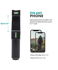 Movo P-3 Rotating Smartphone Tripod Mount with Vertical and Horizonal Positions