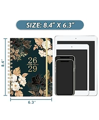 Gnuadz 2026-2029 Monthly Planner 3 Year Calendar Tabs Hardcover Pocket