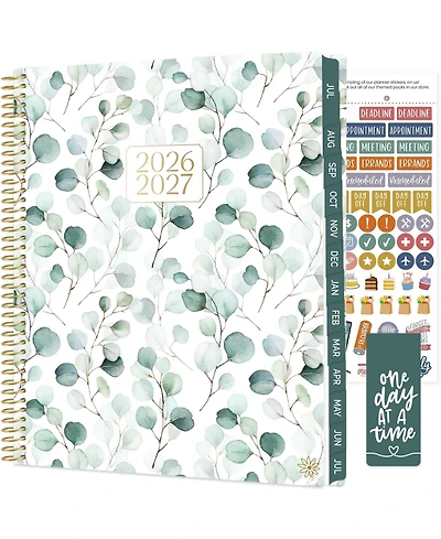 Gnuadz Boho Greenery 2026-2027 Academic Planner