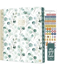 Gnuadz Boho Greenery 2026-2027 Academic Planner