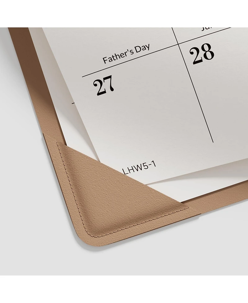 Gnuadz Desk Calendar 2026-2027 Desktop Mat Blotter
