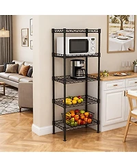 Streamdale Furniture 5-Tier Adjustable Heavy Duty Metal Wire Shelving Unit