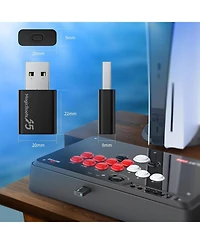 Mayflash MagicBoots-S5 Fps PS4 Adapter Arcade Joystick PS5 Converter for F300, F300 Elite, F500, F500 Elite, F500 Flat and More