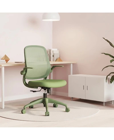 Streamdale Furniture Ergonomic Mesh Office Chair, 500lb Capacity, Flip-Up Arms