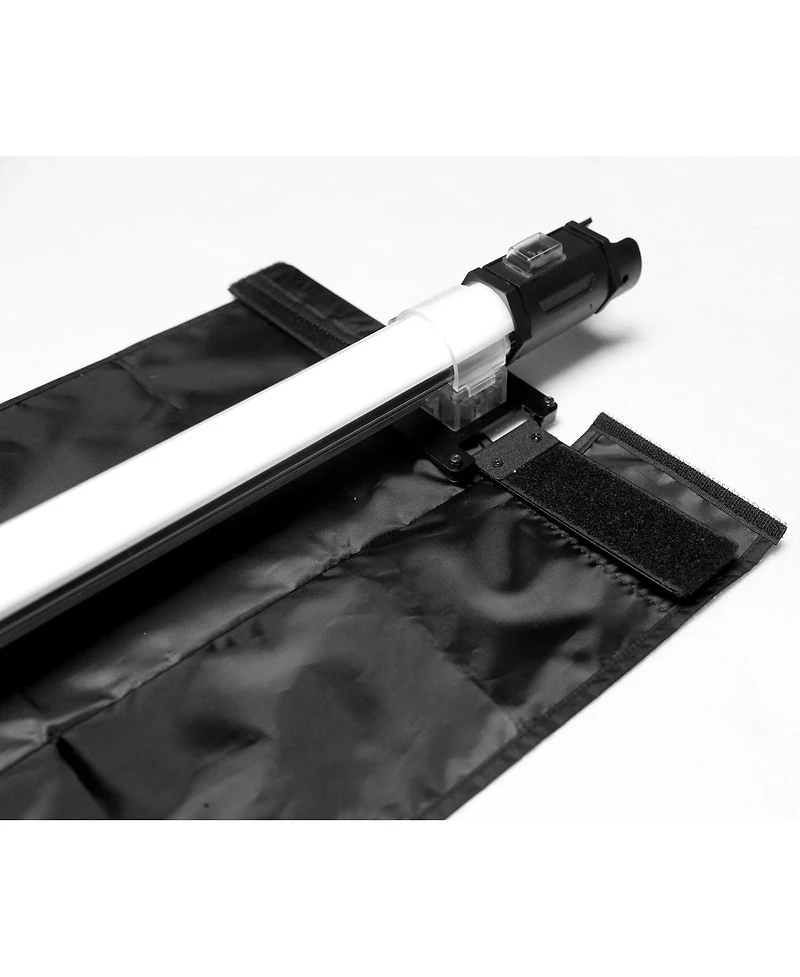 Nanlite Fabric Barndoors 45 Deg. Grid for PavoTube Ii 15C Led Tube Light