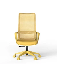 Streamdale Furniture Ergonomic Colorful High-Back Mesh Office Chair with Lumbar Support
