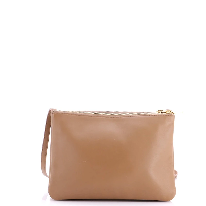 Pre-Owned Celine Large Trio Crossbody Bag Leather