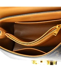 Pre-Owned Celine Teen Nino Top Handle Bag Triomphe Coated Canvas