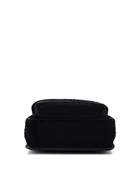 Pre-Owned Saint Laurent Medium Niki Chain Flap Bag Matelasse Chevron Tweed