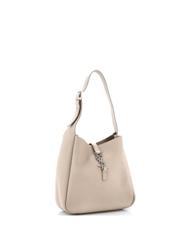 Pre-Owned Saint Laurent Small Le 5 a 7 Supple Hobo Leather