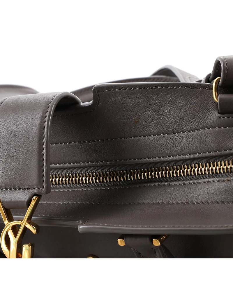 Pre-Owned Saint Laurent Baby Monogram Cabas Leather