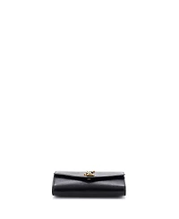 Pre-Owned Saint Laurent Uptown Chain Wallet Leather