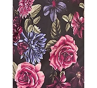 Seni & Cade Juniors' Fringe Hem Floral Halter Neck Dress
