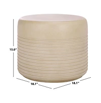 Safavieh Astrid Low Wide Outdoor Side Table