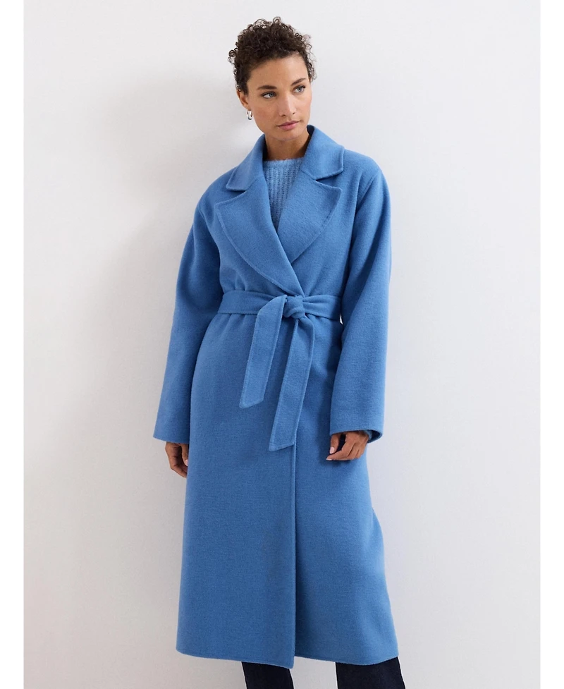 Phase Eight Women's Long Sleeve Belted Wrap Midi Coat
