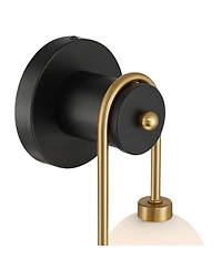 Possini Euro Design Possini Euro Adelia 16" High and Brass 2-Light Wall Sconce