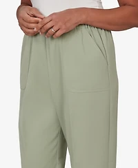 Alfred Dunner Women's Indigo Girls Sage Twill Pants