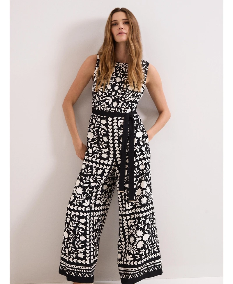 Phase Eight Women's Cyra Printed Jumpsuit
