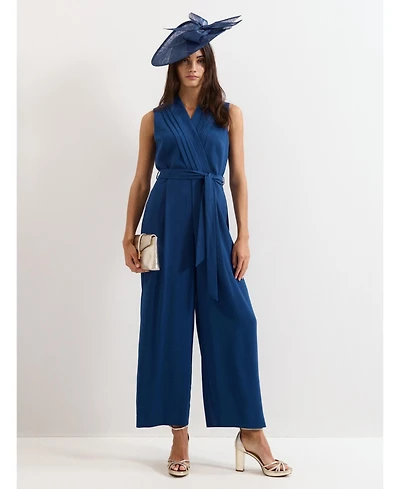 Phase Eight Women's Maisley Pleated Cropped Jumpsuit