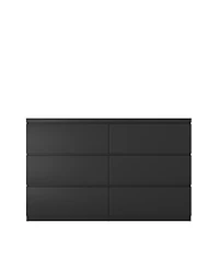 Streamdale Furniture 6-Drawer Wood Storage Dresser and Clothes Organizer